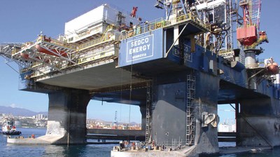 Maintenance of offshore platforms, Gran Canaria, Spain
